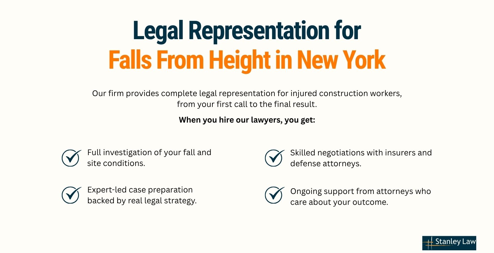 Legal Representation for Falls From Height in New York
