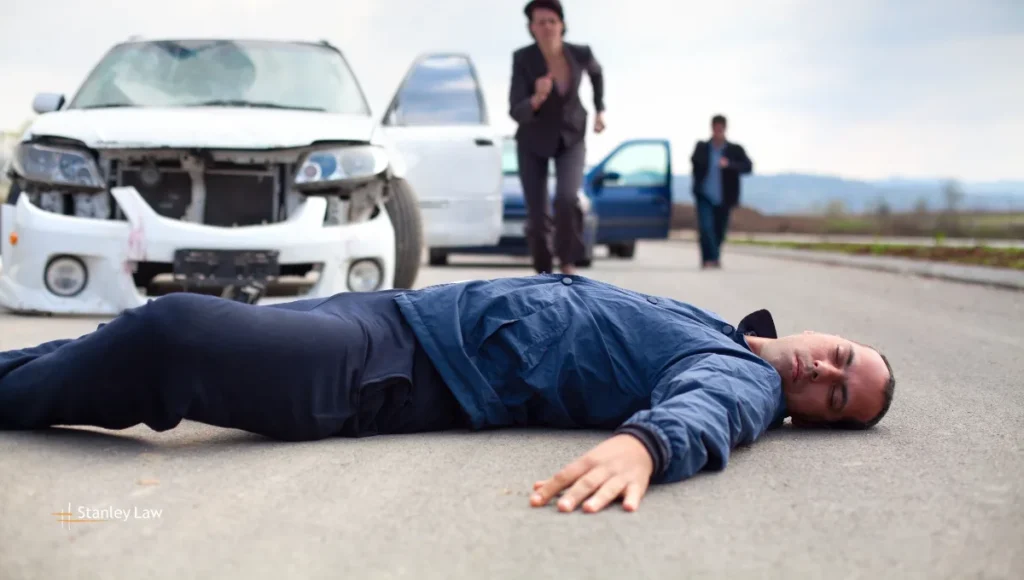 Off-duty cop struck by vehicle