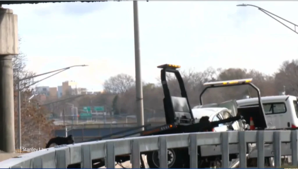 Person dies in two-car crash on Route 104