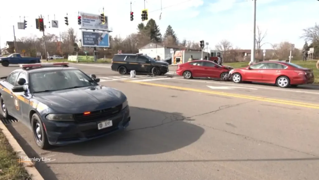 Three cars crash near Clemens Center Parkway intersection
