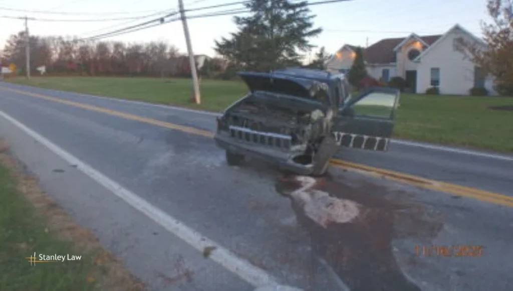 Three injured after juvenile driver falls asleep