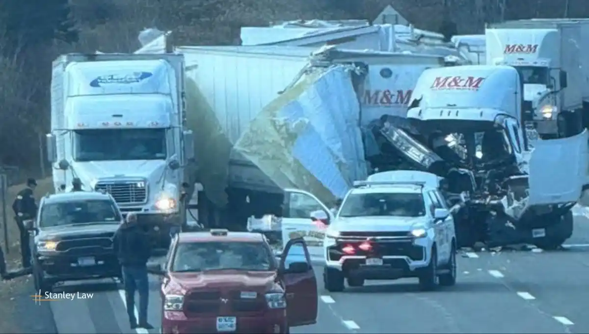 Tractor-trailer crash closes part of I-88
