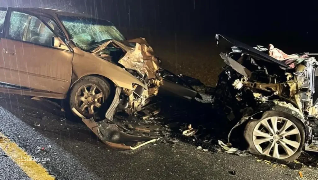 Two vehicle crash in Lebanon County