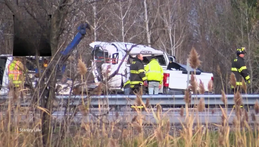 fatal collision on the Thruway in Oneida County
