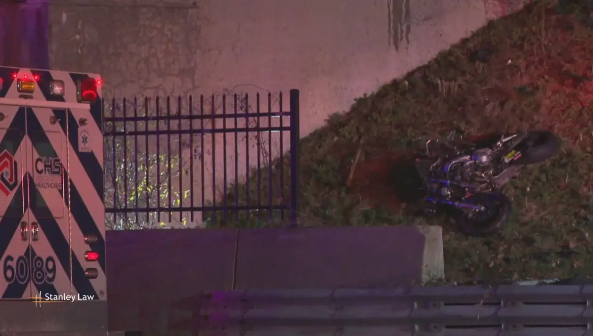 fatal motorcycle crash on Jefferson Road