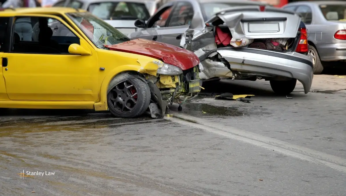 person injured after crash