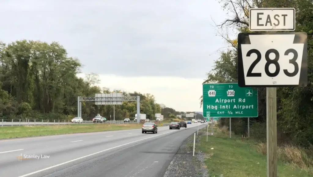 Driver Killed After Crashing Deep into Woods Off I-283