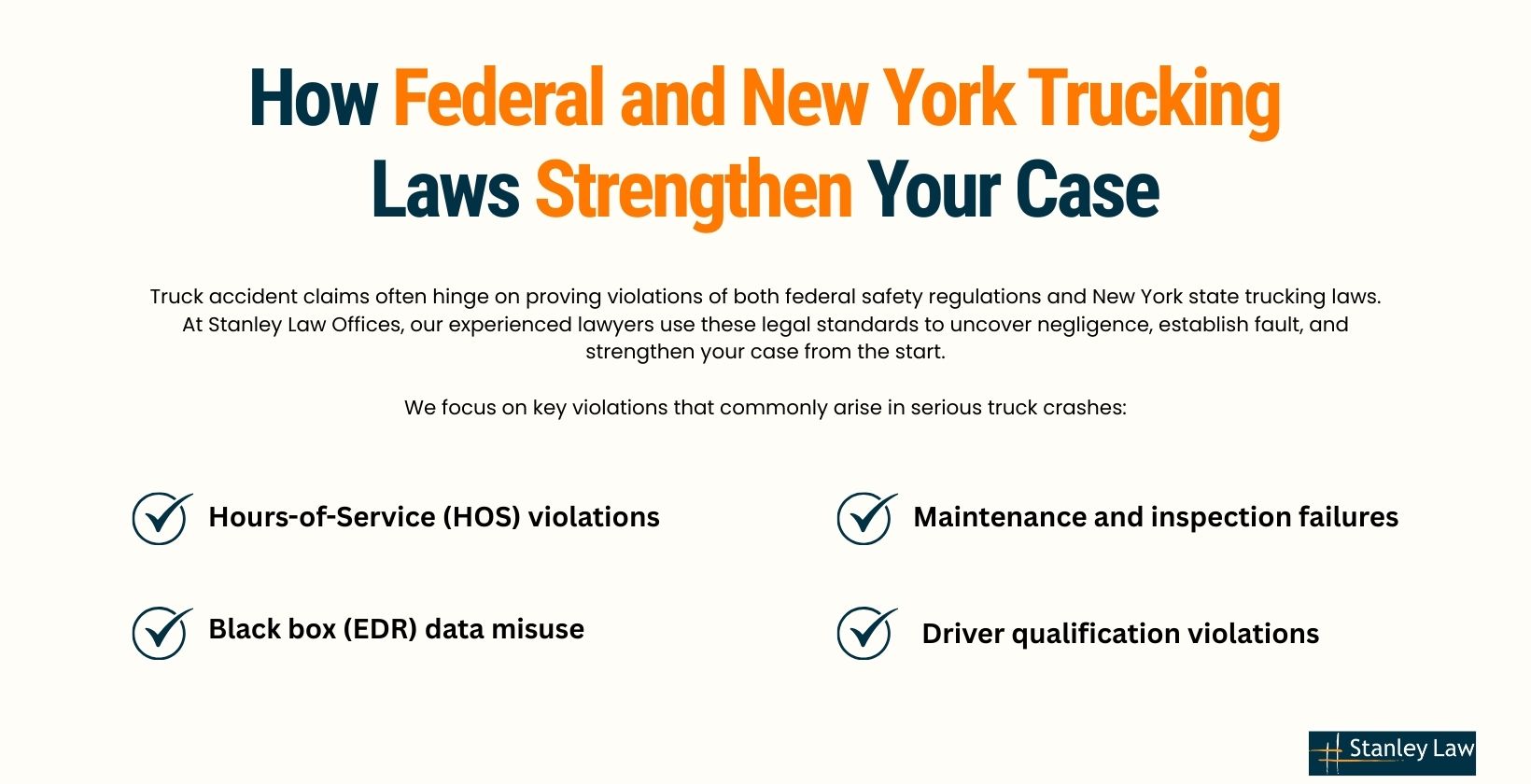 Federal and New York Trucking Laws