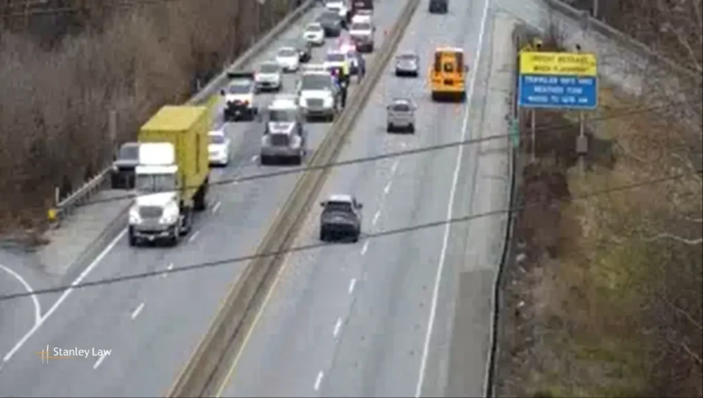 Multi-Vehicle Crash on I-83