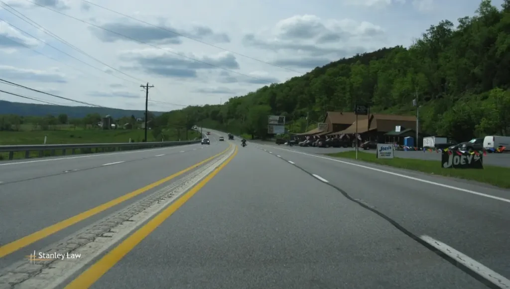 Single-Vehicle Rollover Crash on Route 30