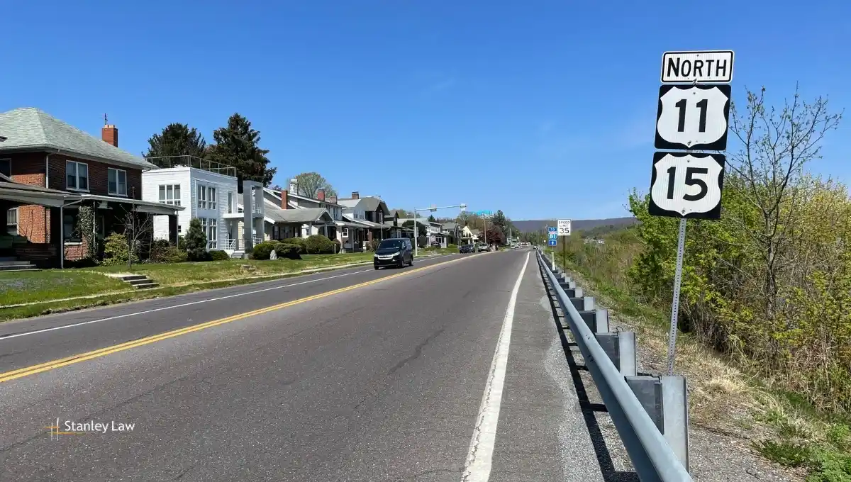 Can You Sue After a Winter Crash on Route 11