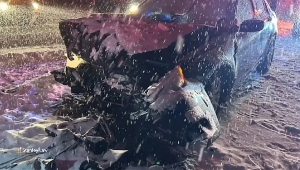 One Person Hospitalized After Crashing into PennDOT Truck