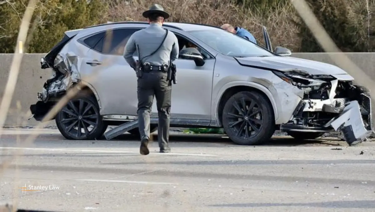 Two-Vehicle Crash route 22