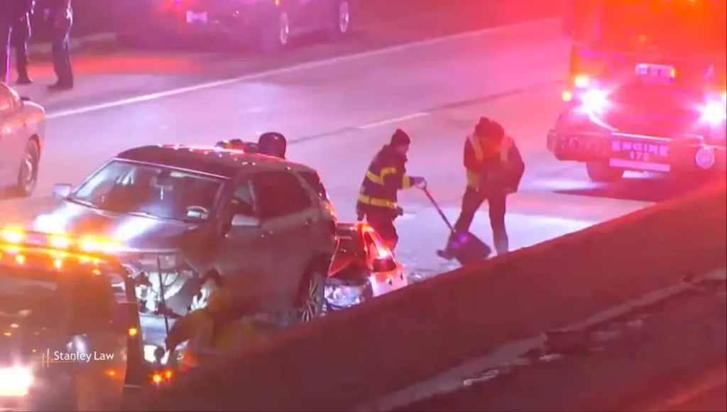 Injuries Reported in Multi-Car Crash