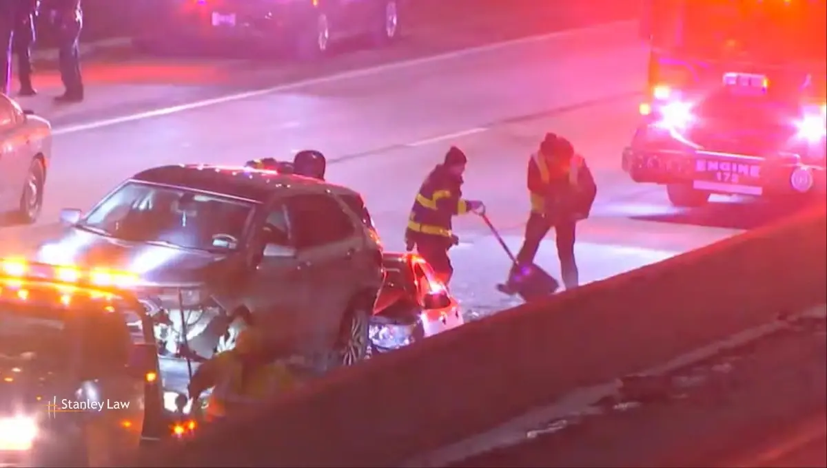 Injuries Reported in Multi-Car Crash