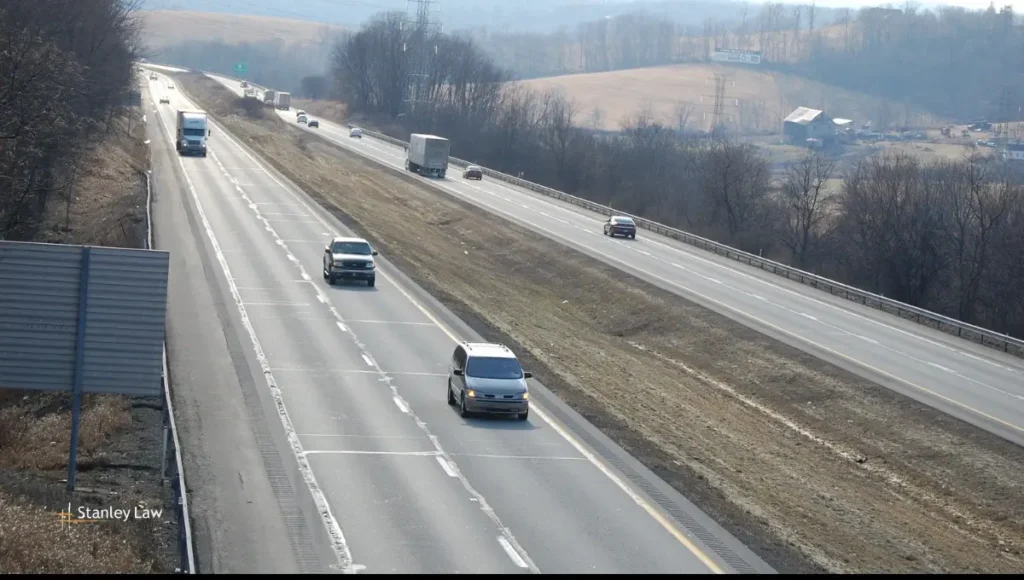 Two Injured in Fiery Wrong-Way Crash