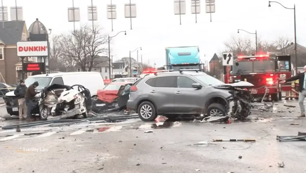 One Critical, Two Injured in Multi-Car Crash