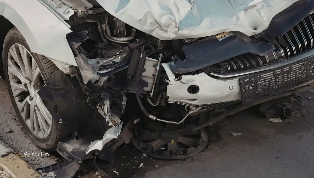 Police Cruiser Collides with Van at Barney and Lockhart Streets