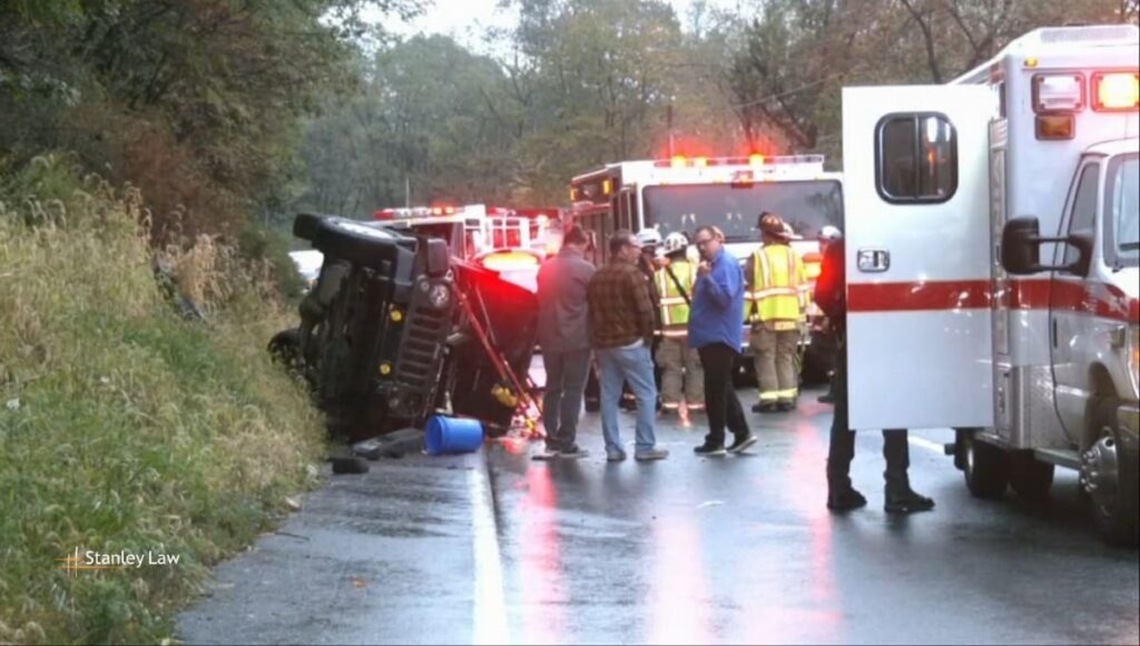 Armored Vehicle and Jeep Collision