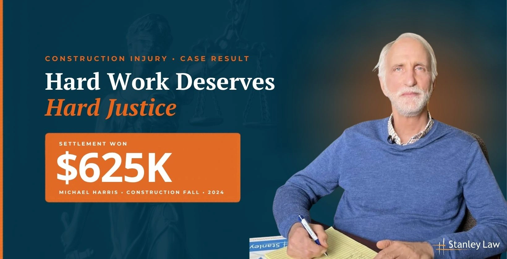 Michael Harris Settled 625K