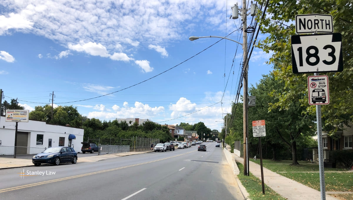 Stretch of Route 183 Closed