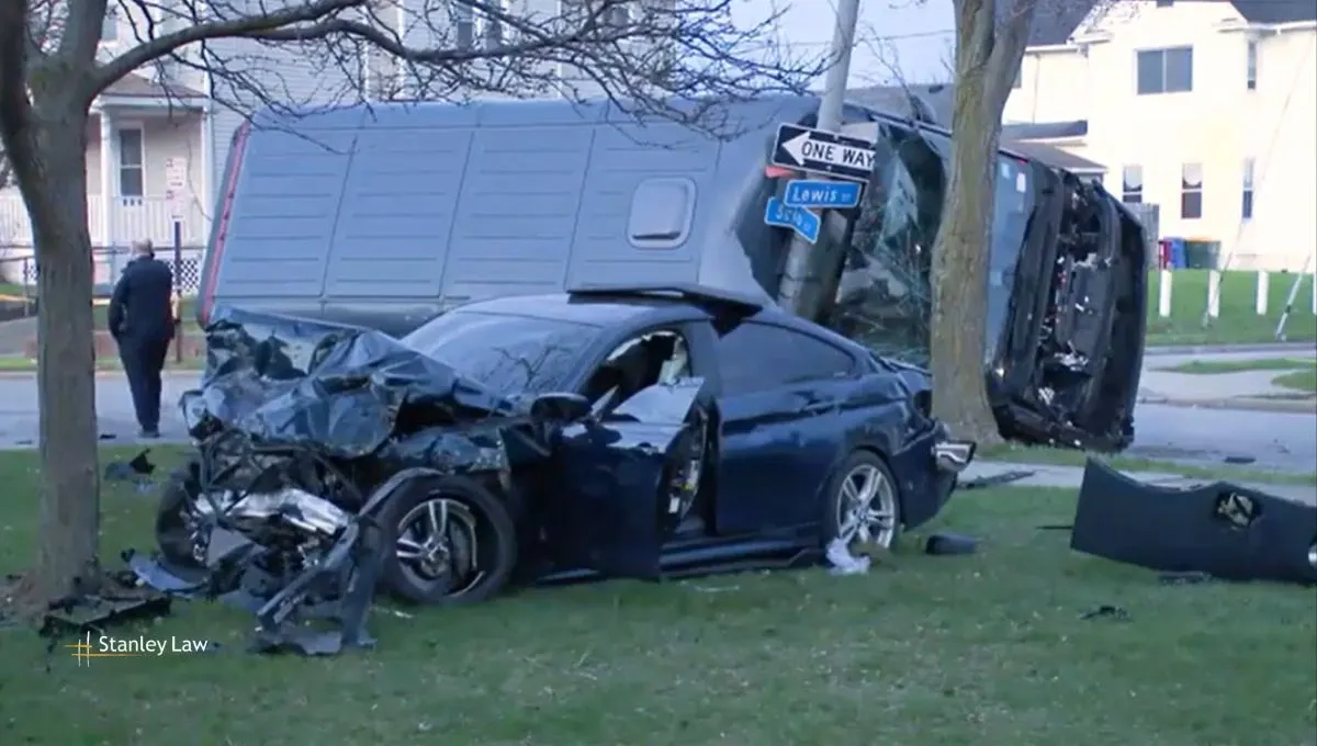 Two-Vehicle Crash on Scio Street