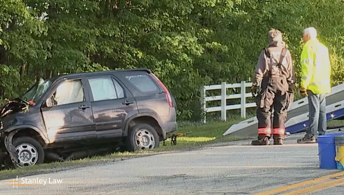Four People Hospitalized After Two-Vehicle Head-On Collision