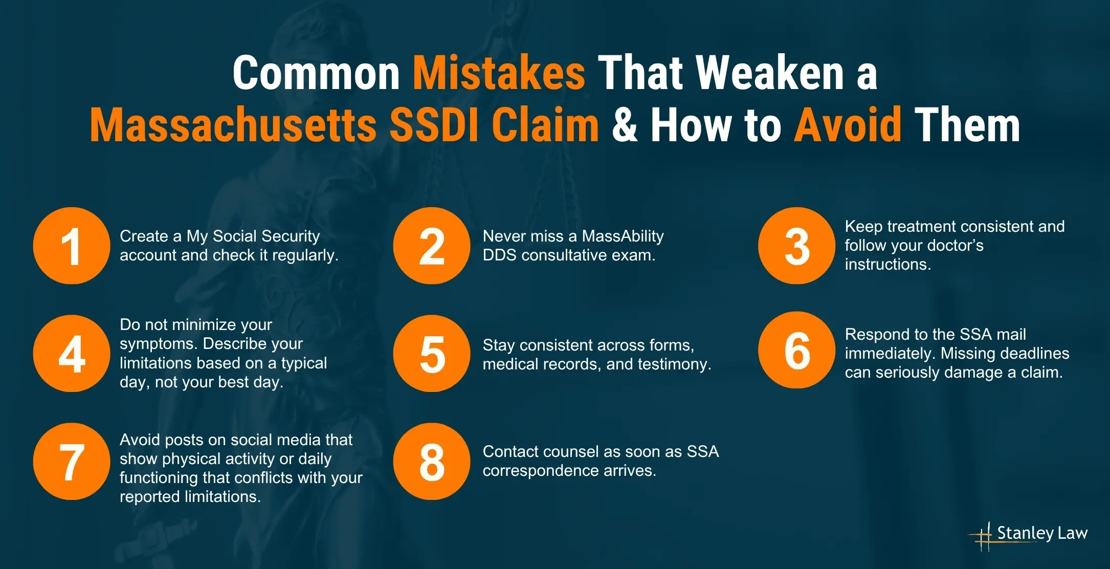 Common Mistakes That Weaken  a Massachusetts SSDI Claim & How to Avoid Them 