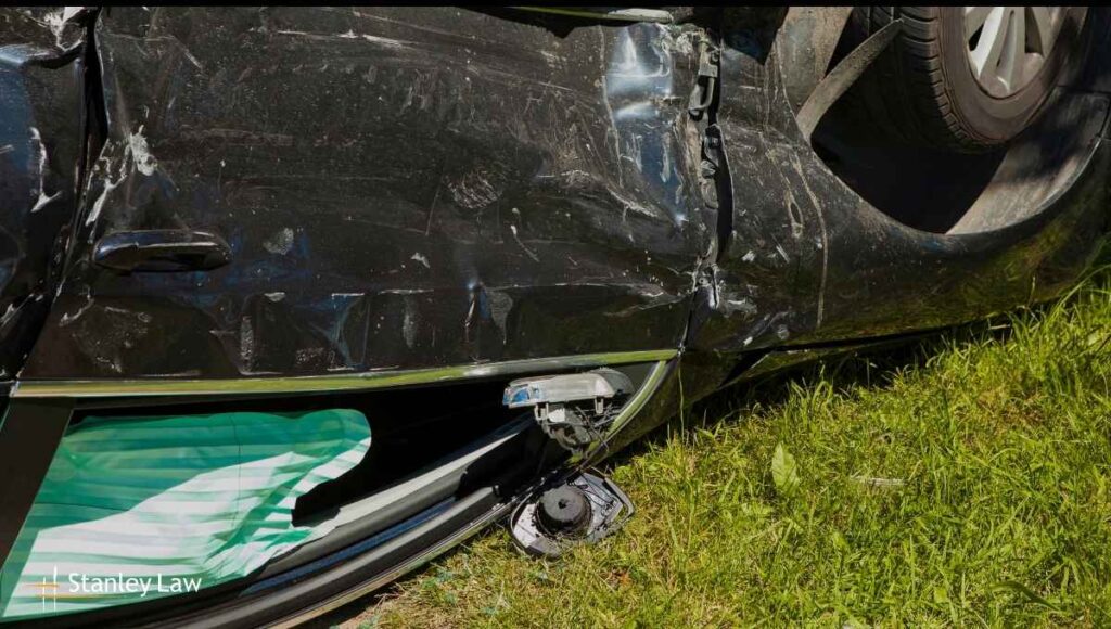 Two Drivers Hospitalized After Car Flips