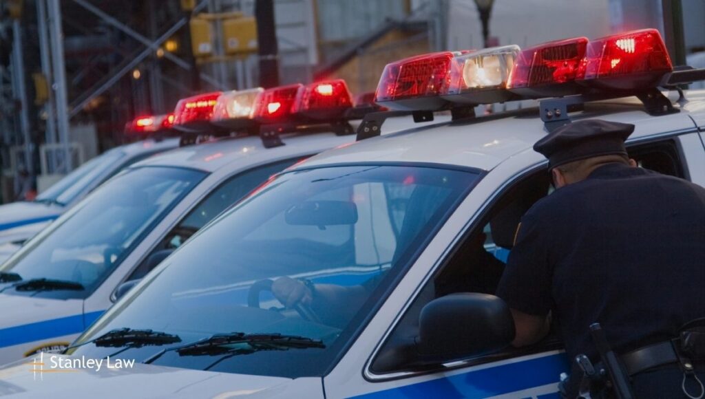 Two Injured After Emergency Vehicle Strikes Jeep