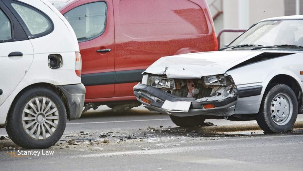 Two Injured in Two-Vehicle collision