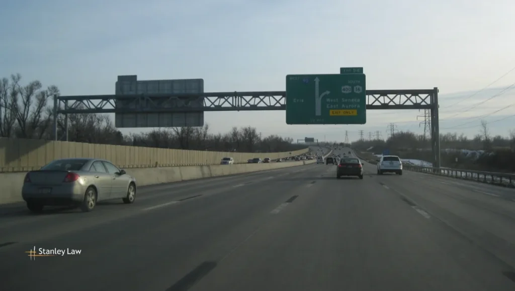 Early morning wrong-way crash on I-90