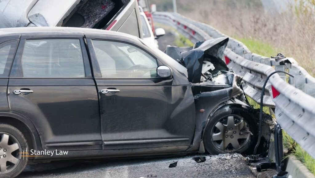 Five People Injured, Two Airlifted AfterThree-Car Crash
