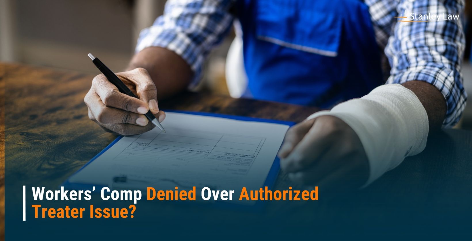 Workers Comp Denied Over Authorized Treater Issue