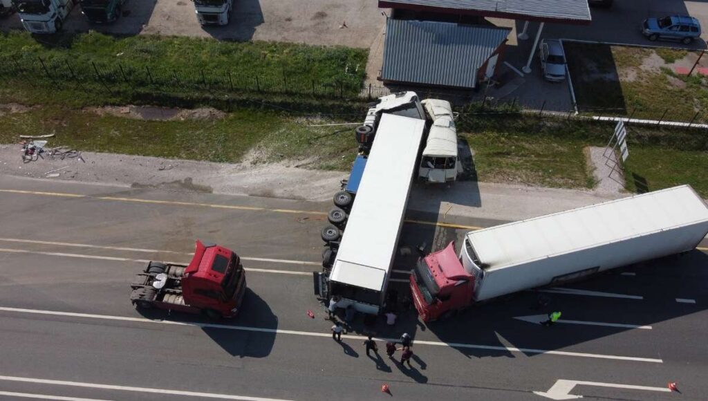 42-Year-Old Woman Injured After Logging Truck