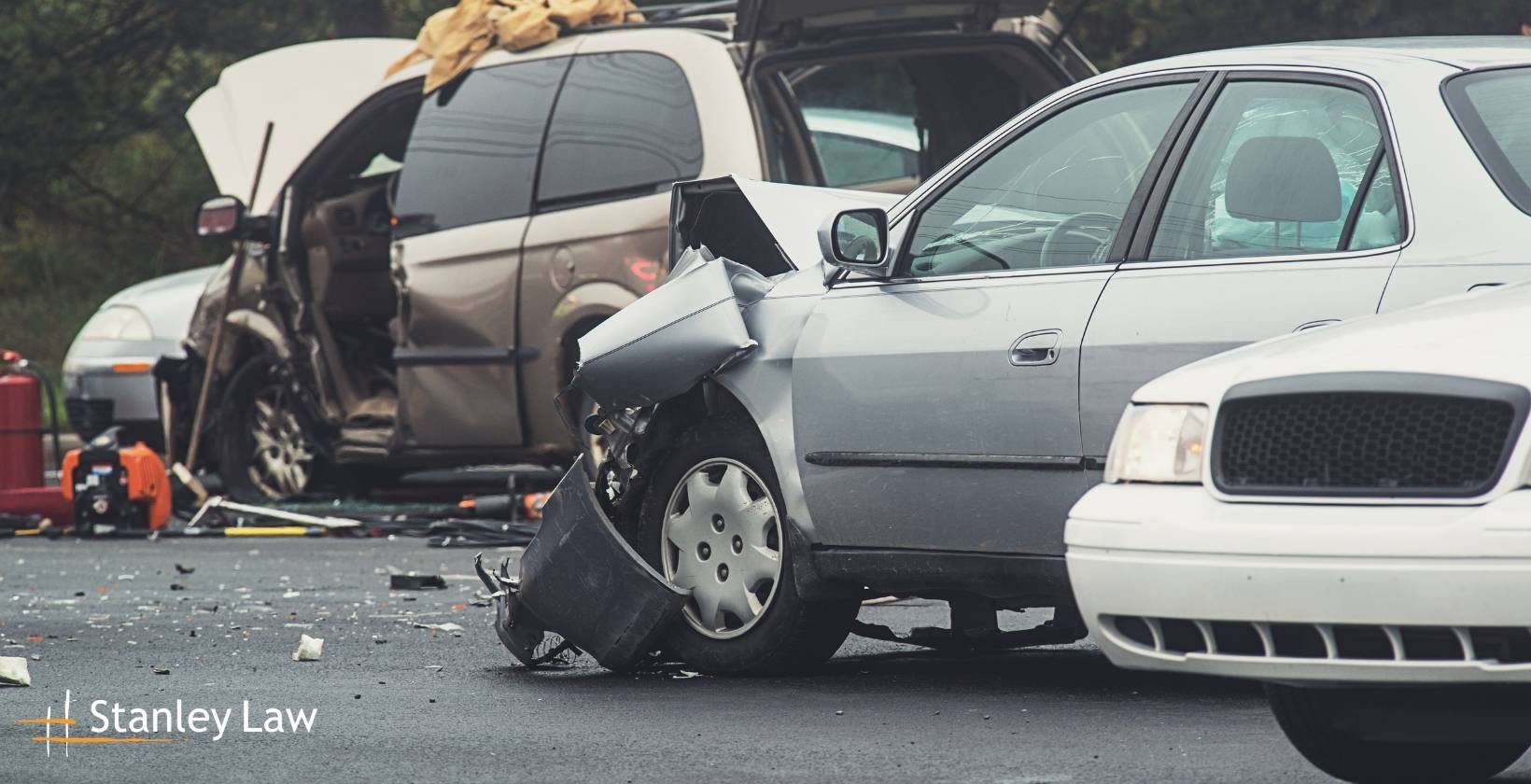 Three-Car Crash on Routes 5 and 20 in Hopewell Leaves Two Drivers Seriously Hurt