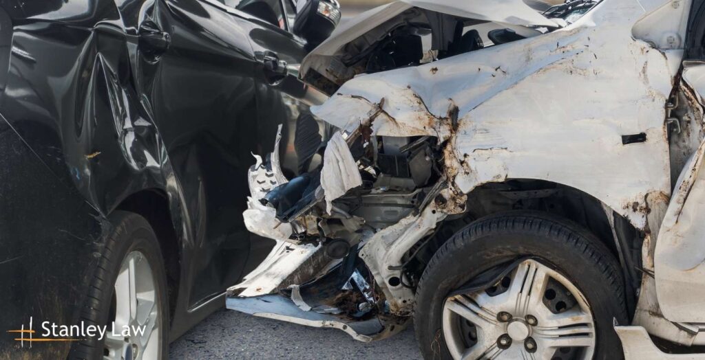 two-car crash in Town of Batavia, NY