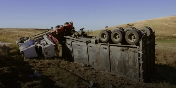 truck crash Truck crash