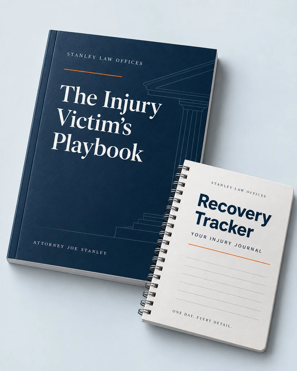The Injury Victim’s Playbook and Recovery Tracker by Stanley Law Offices